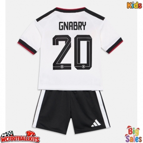 Germany Serge Gnabry #20 Replica Home Stadium Kit for Kids World Cup 2026 Short Sleeve (+ pants)